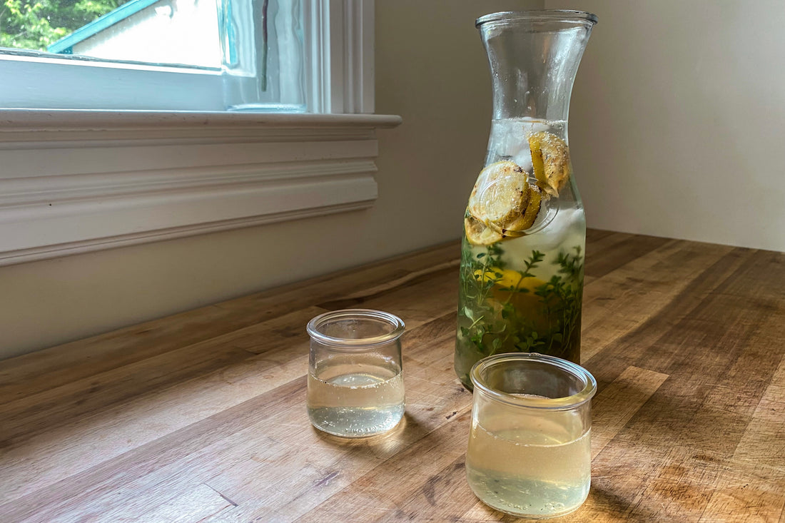 Grilled Bittersweet Lemonade