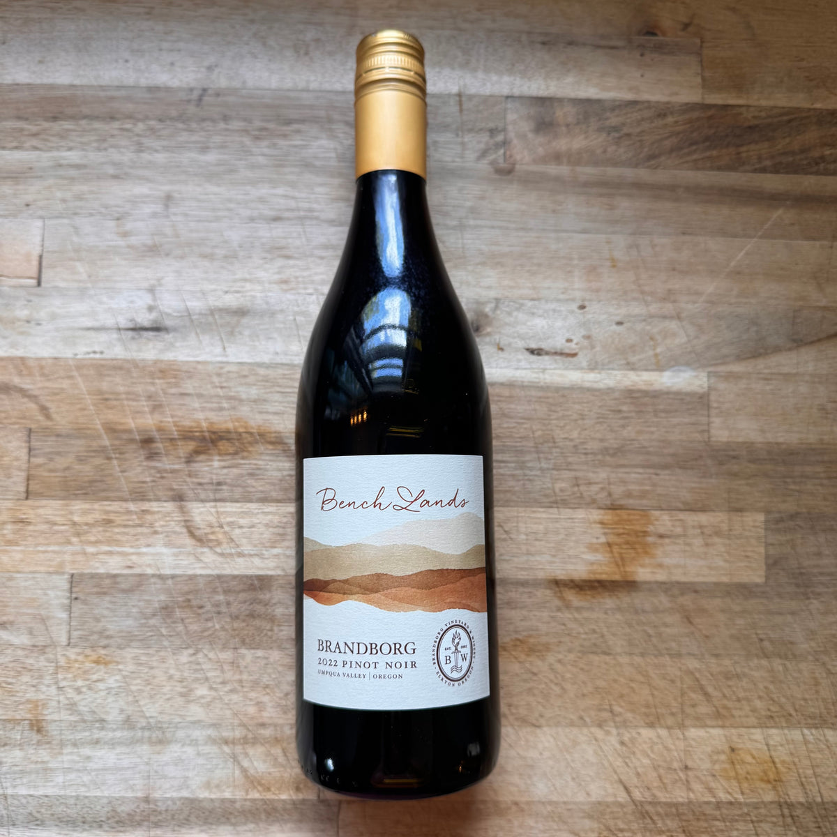 Brandborg Bench Lands Pinot Noir 2022