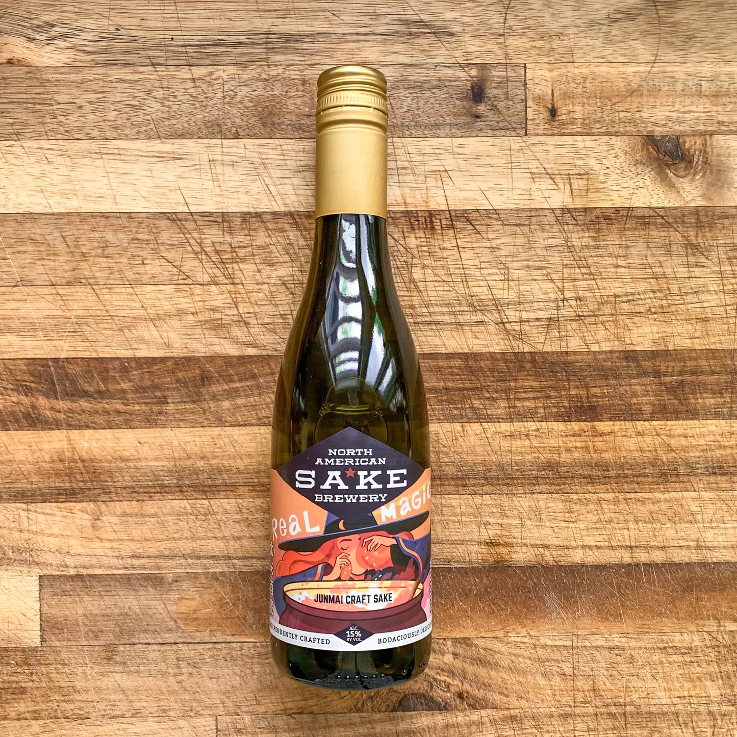 North American Sake Brewery Junmai Sake "Real Magic"