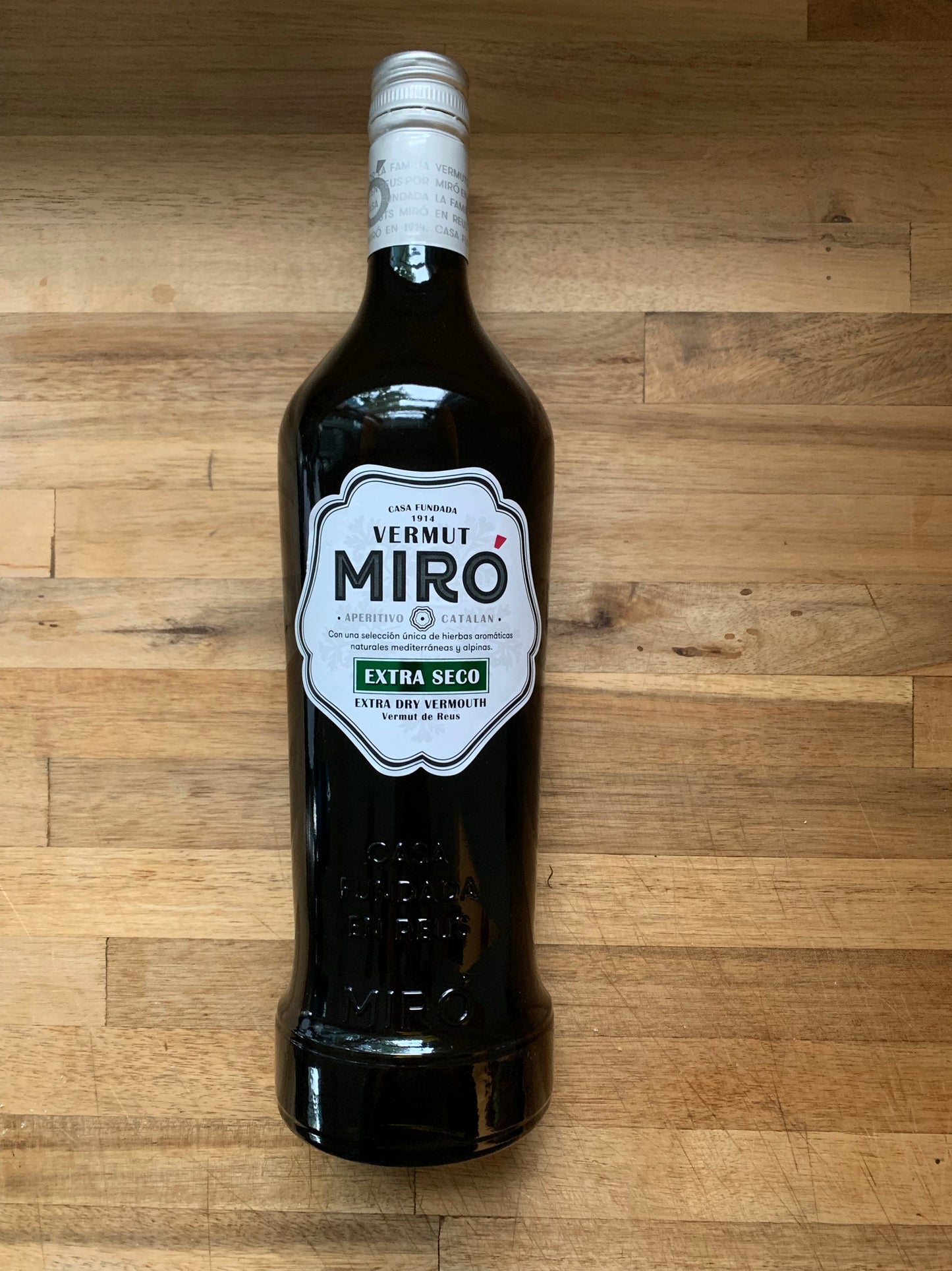 Emilio Miró Vermut de Reus Extra Seco