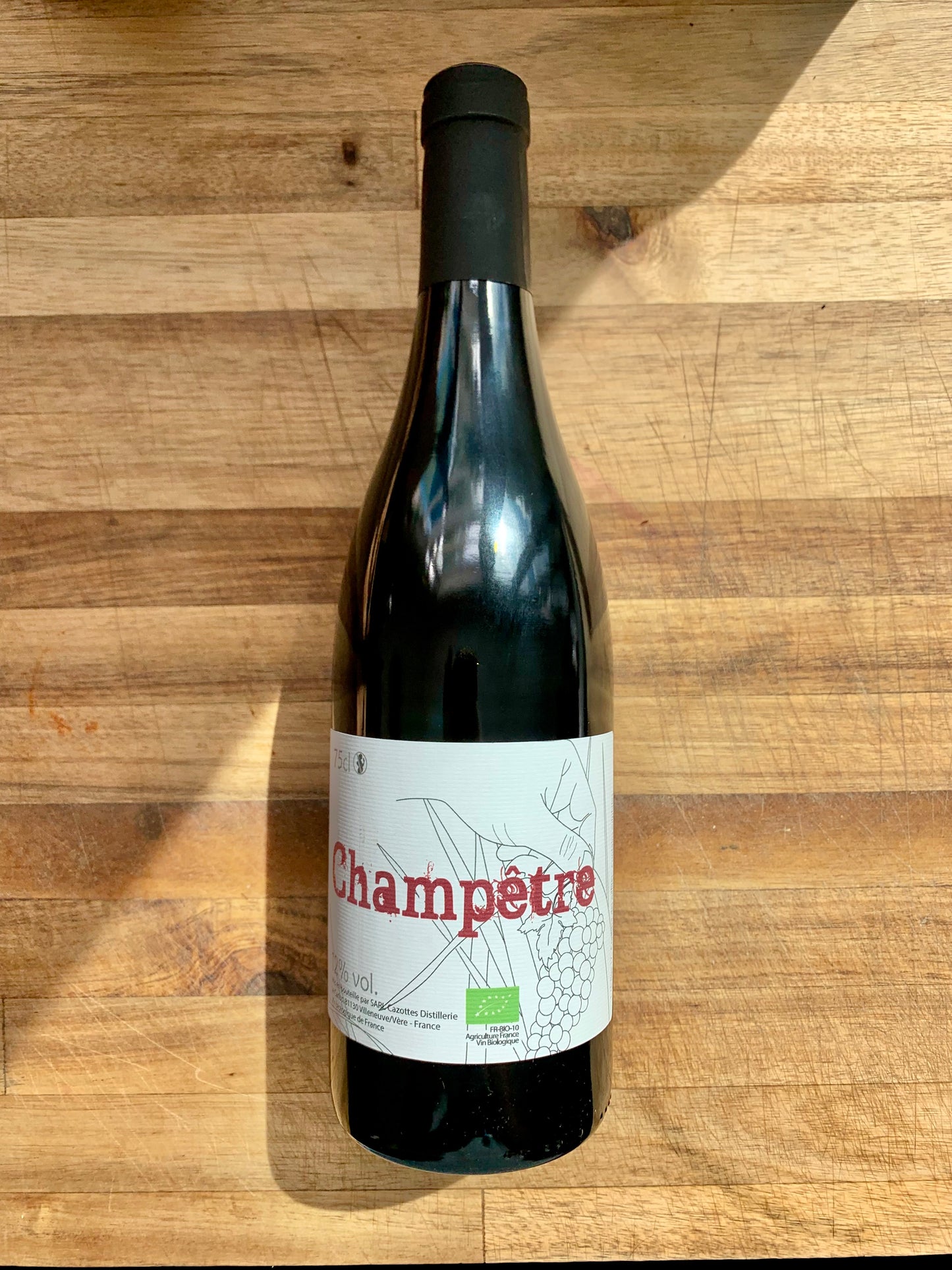 Distillerie Cazottes "Champêtre" Rouge 2017