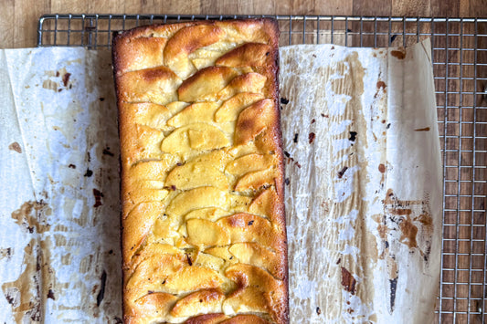 Miso-Apple Cake