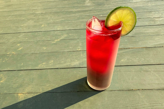 Juniper-Beet Gin & Tonic