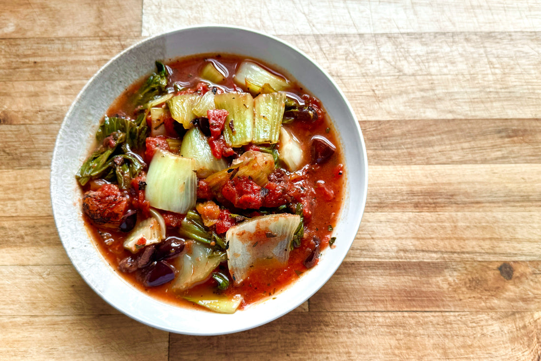 Bok Choy Provençal