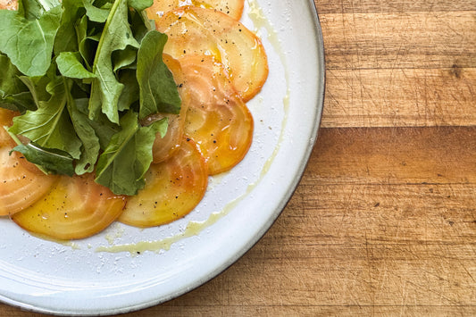 Chioggia Beet Carpaccio