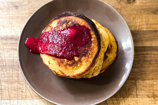 Buttermilk-Cornmeal Pancakes