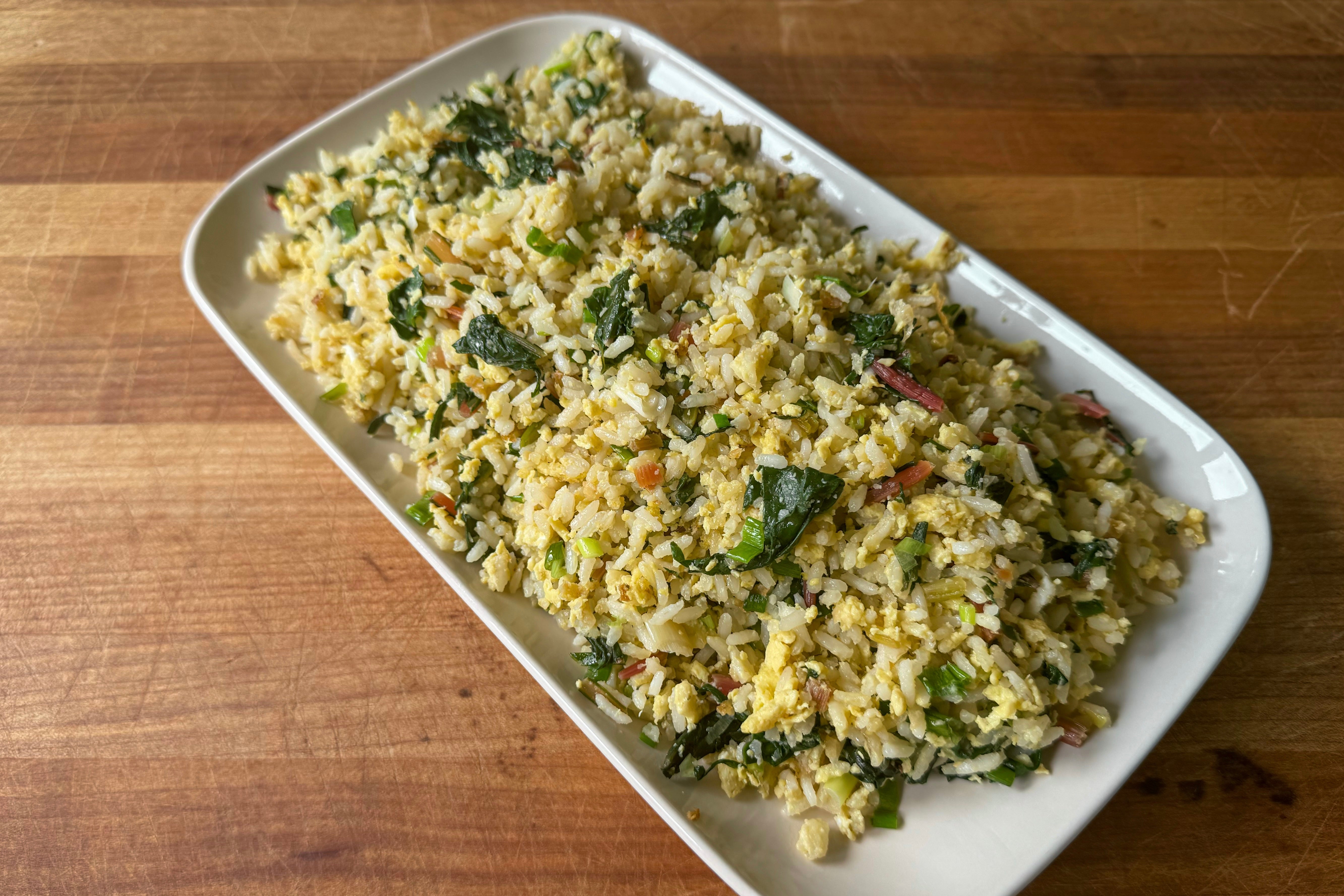 Swiss Chard Fried Rice – Artemisia Farm & Vineyard