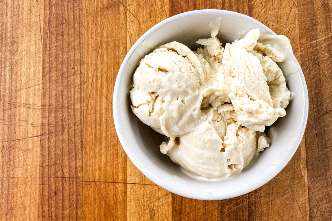 Bourbon-Vanilla Frozen Yogurt