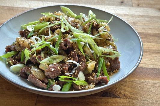 Beef & Cabbage Stir-Fry