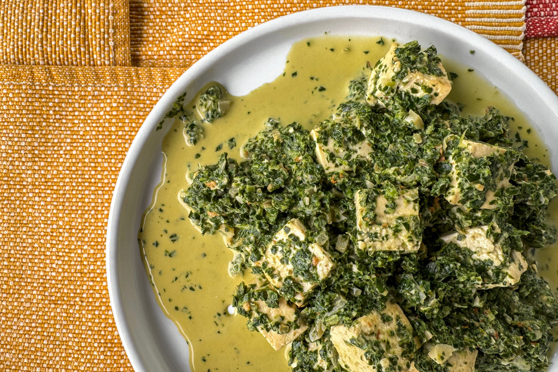 Saag Tofu with Kale
