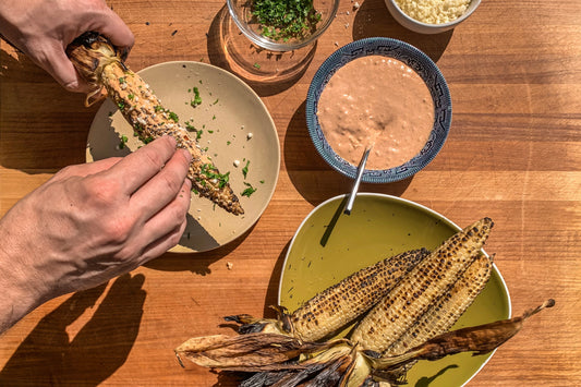 Oaxacan Grilled Corn