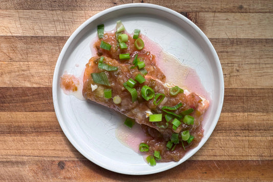 Rhubarb-Ginger Salmon