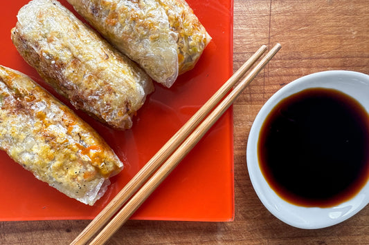 Pan-Fried Rice Paper Dumplings