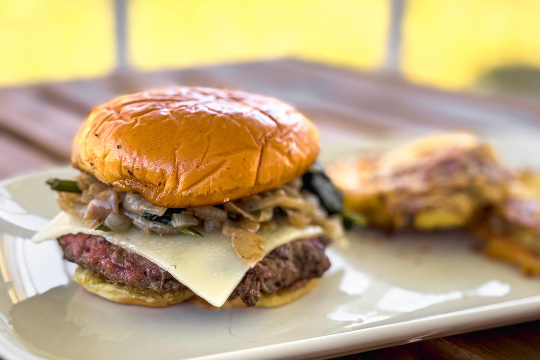 Garam Masala Smash Burgers