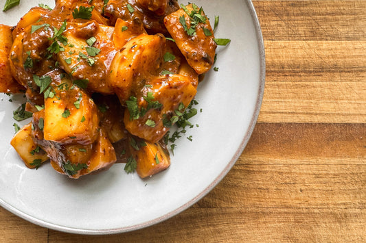 Spicy Turnips with Preserved Lemon