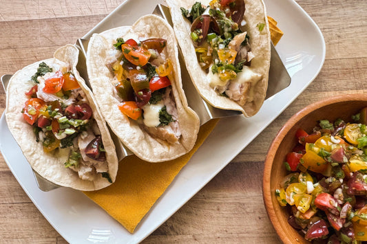 Broiled Catfish Tacos