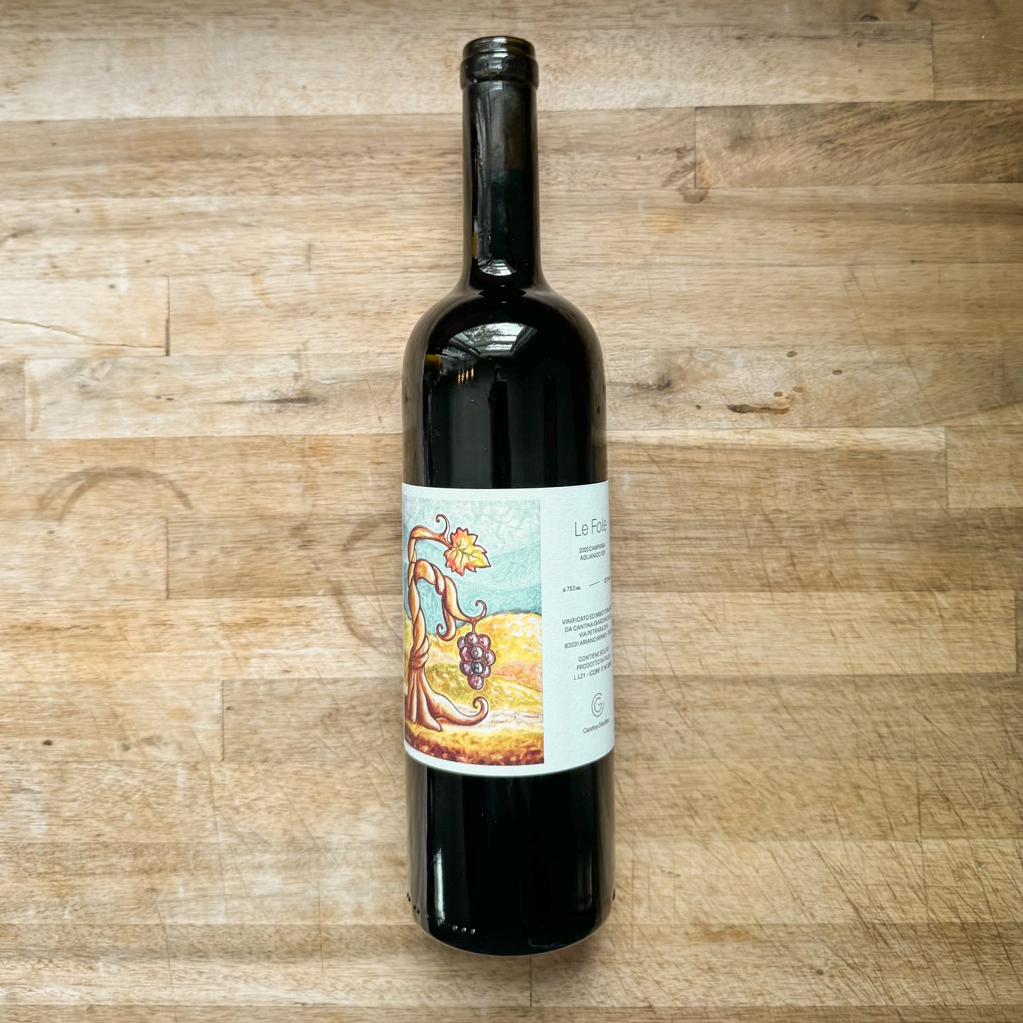 Cantina Giardino Campania Aglianico "Le Fole" 2022