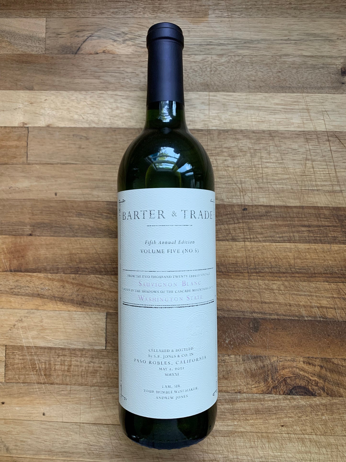 Barter and Trade Sauvignon Blanc 2020